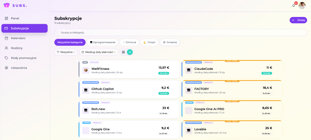 App screenshot